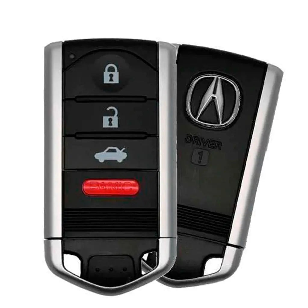 front and back of 2009-2014 (OEM REFURB) Smart Key for Acura TL  PN 72147-TK4-A71  M3N5WY8145