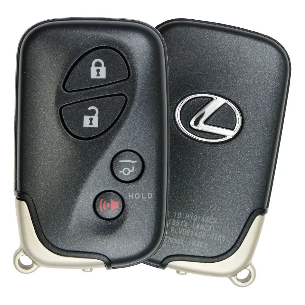front and back of 2010-2020 (OEM) Smart Key for Lexus GX460 - RX350  PN 89904-60590