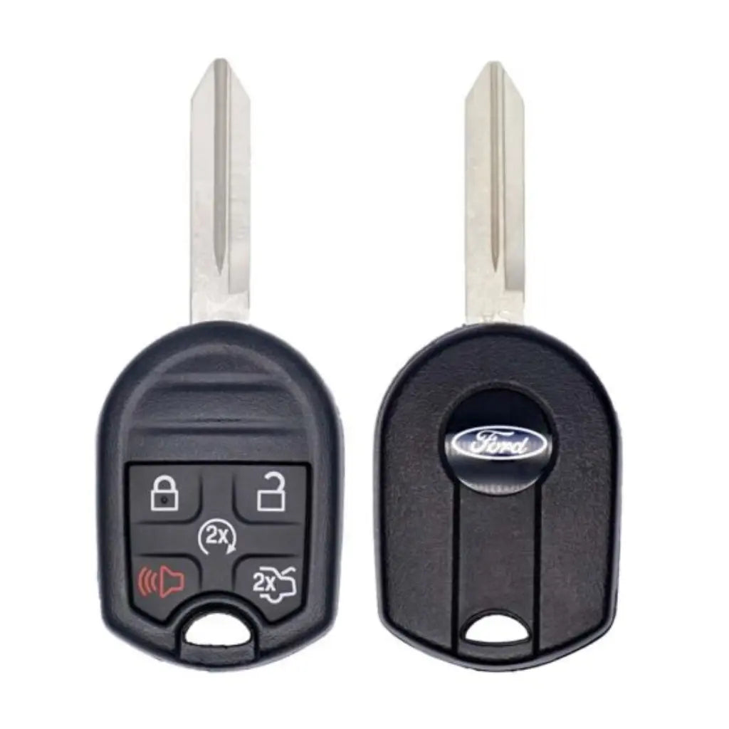 front and back of 2012-2019 (OEM Refurb) Remote Head Key for Ford  PN 164-R8000  CWTWB1U793  OUCD6000022
