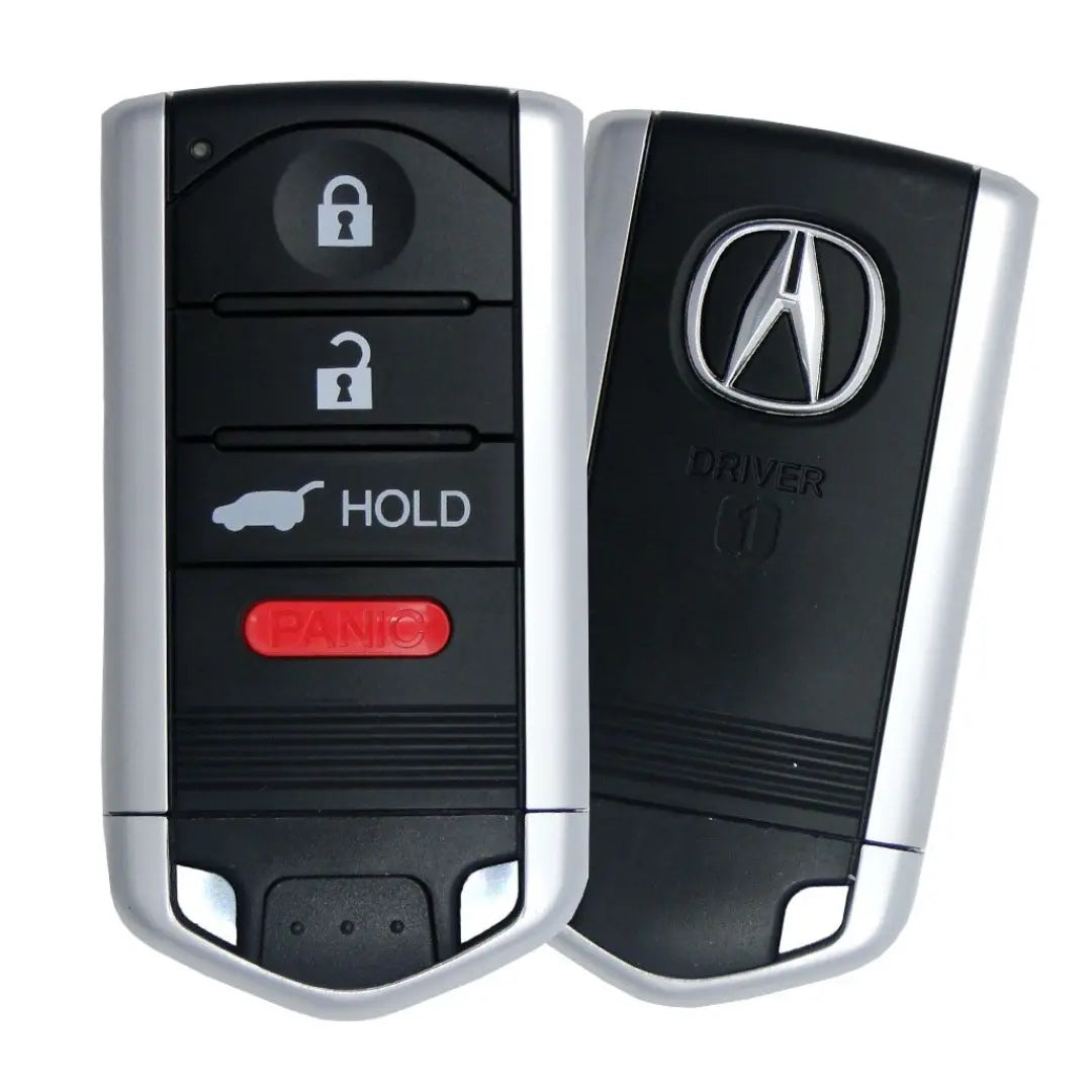 front and back of 2013-2015 (OEM Refurb) Smart Key for Acura RDX | PN: 72147-TX4-A01 / KR5434760