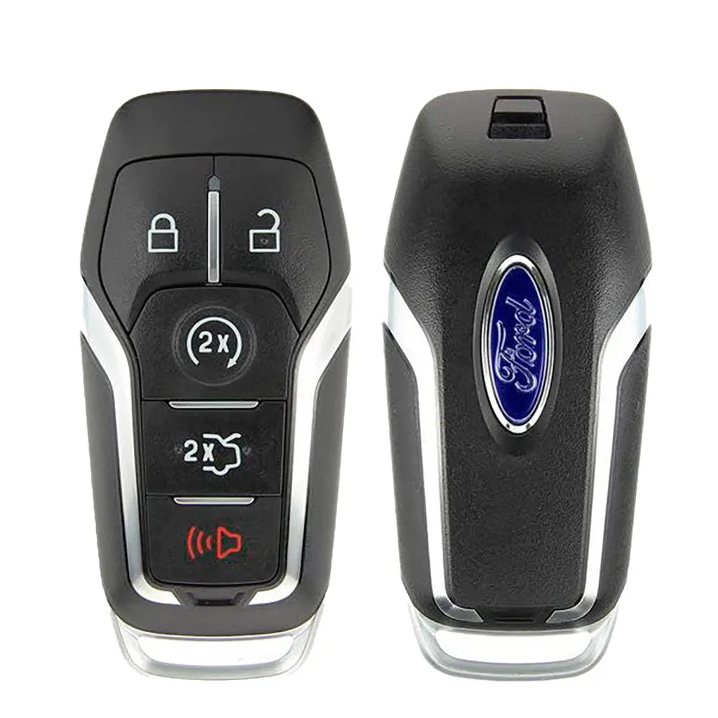 front and back of 2013-2017 (OEM Refurb) Smart Key for  Ford Edge - Explorer  PN 164-R7989 M3N-A2C31243300