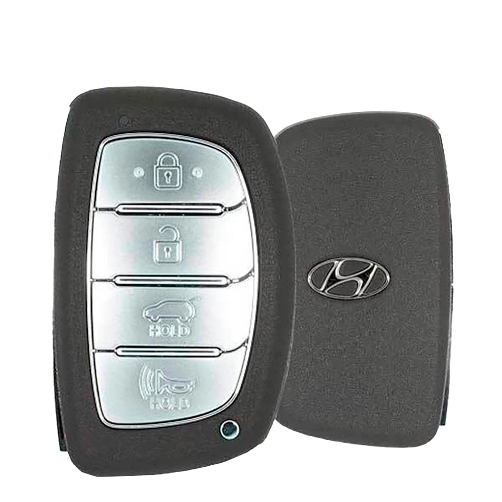 front and back of 2014-2015 (OEM Refurb) Smart Key for Hyundai Tucson   PN 95440-2S600, TQ8-FOB-4F03