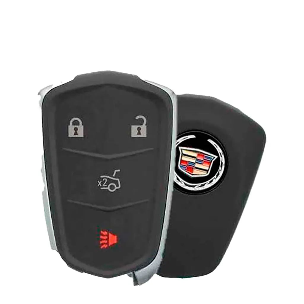 front and back of 2014-2019 (OEM-B) Smart Key for Cadillac ATS CTS XTS  PN 13598506  HYQ2AB