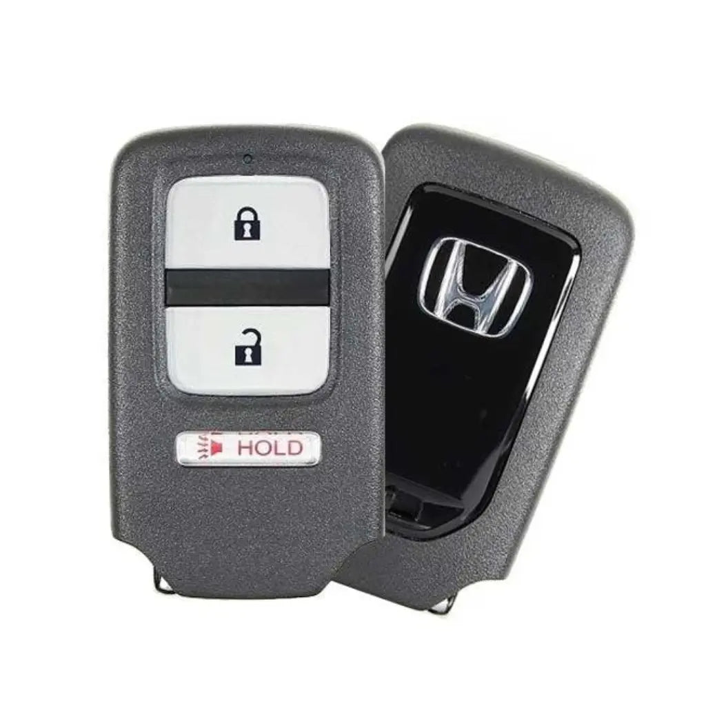 front and back of 2015-2017 (OEM) Smart Key for Honda Fit HR-V / Fit EX / Fit EX-L / Fit EX-LN  | PN: 72147-T5A-A01 / KR5V1X