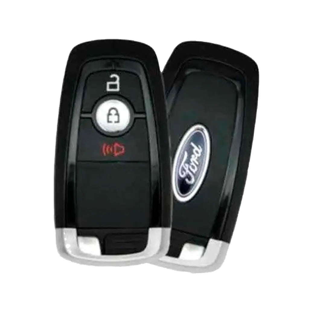 front and back of 2017-2022 (OEM Refurb) Smart Key for Ford Bronco - Maverick - Ranger - Escape  PN 164-R8163  M3N-A2C93142300