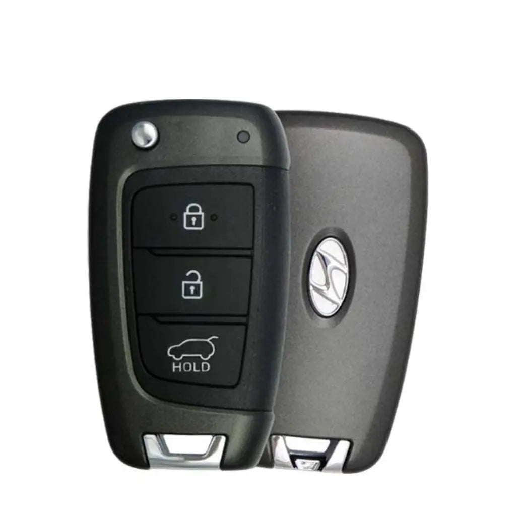front and back of 2018-2019 (OEM) Smart Key of Hyundai Santa Fe  PN 95430-S1200  TQ8-RKE-4F39