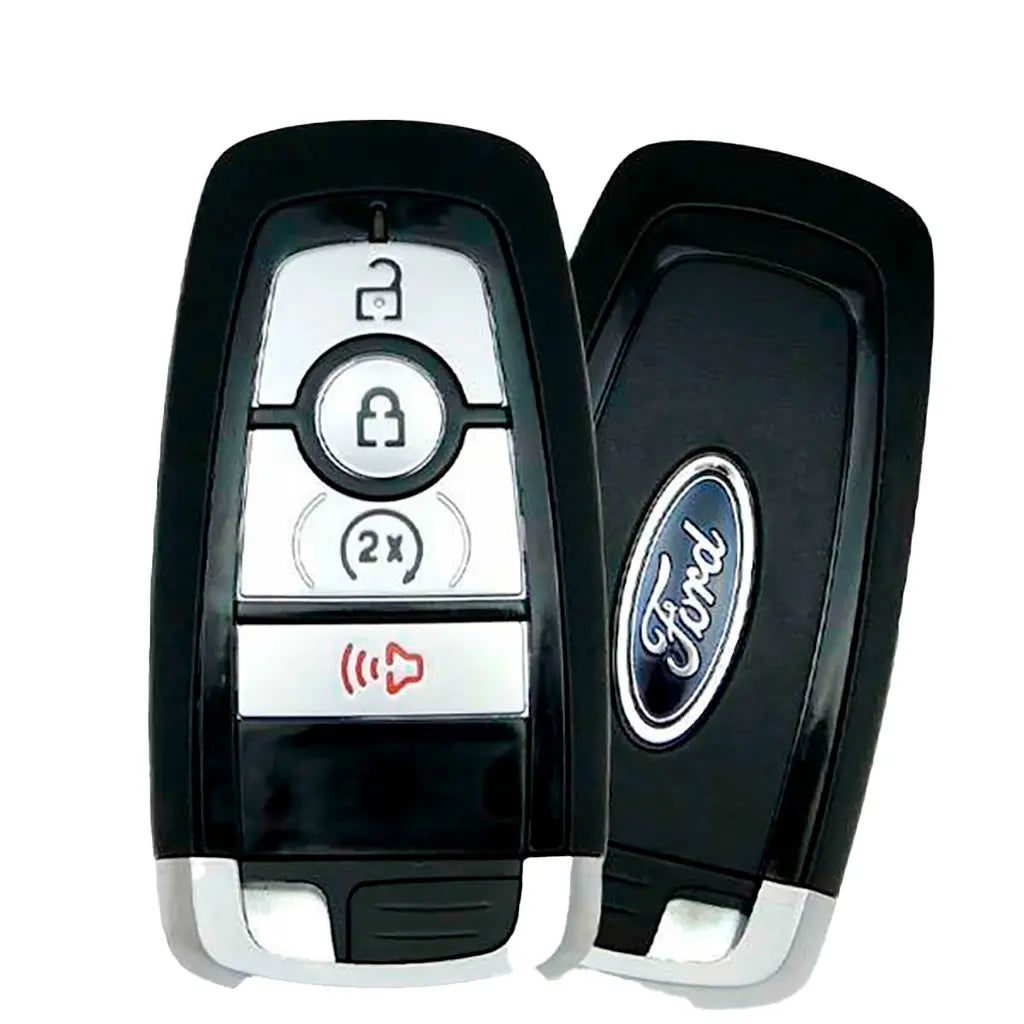 front and back of 2018-2022 (OEM Refurb) Smart Key for Ford Expedition - Escape - Explorer  PN 164-R8197  M3N-A2C931423