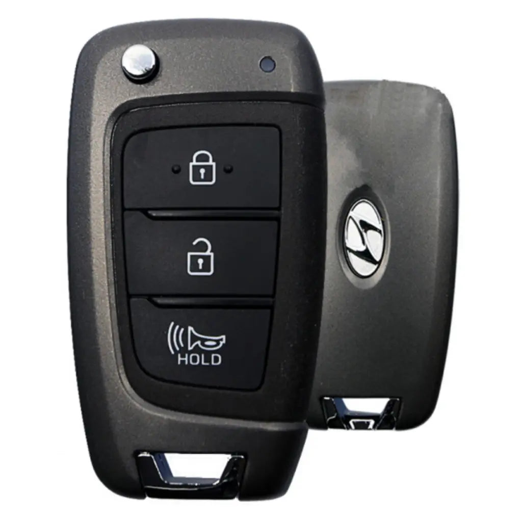 front and back of 2020-2021 (OEM-B) Remote Flip Key for Hyundai Venue | PN: 95430-K2500 / SY5FD1GRGE03