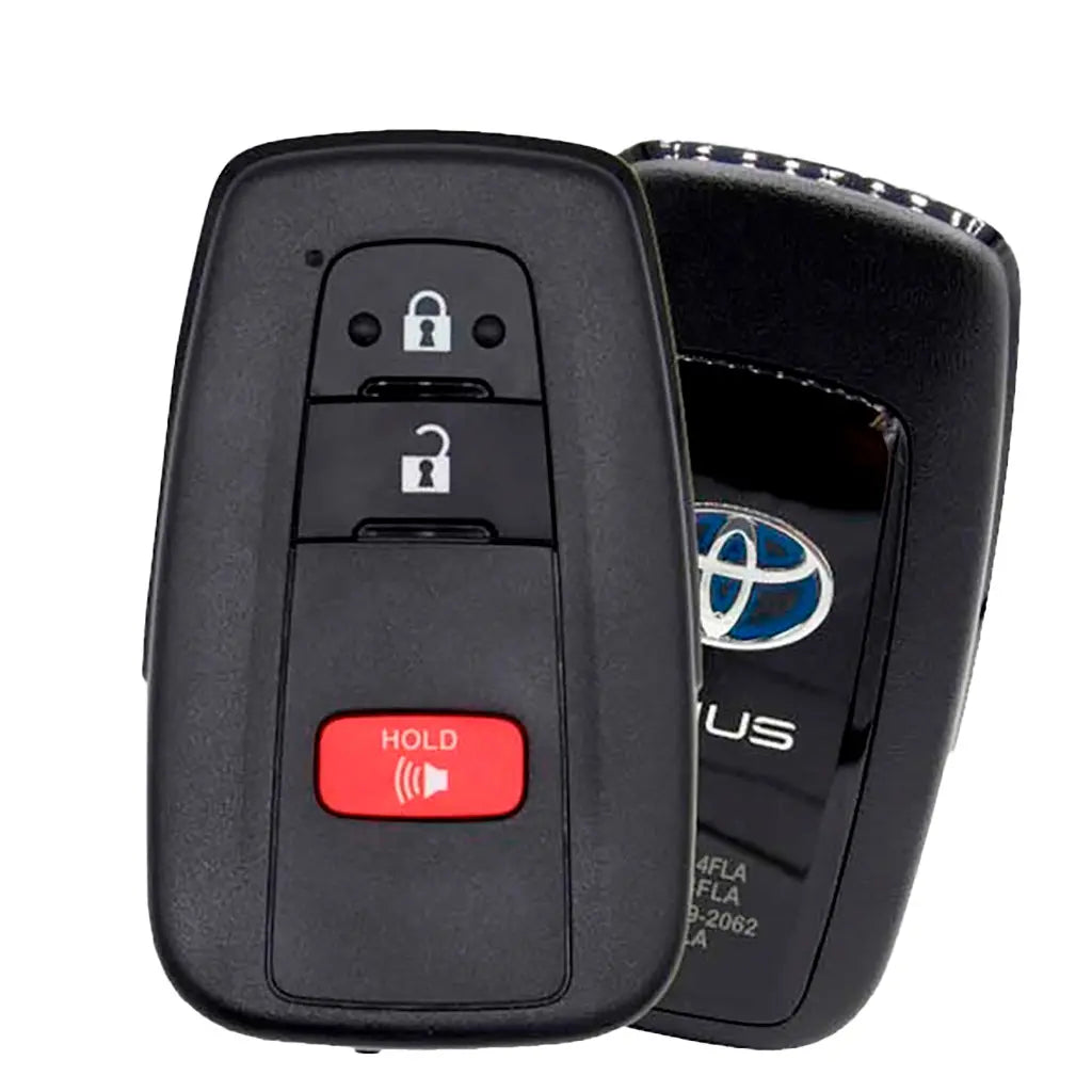 front and back of 2021-2022 (OEM-B) Smart Key for  Toyota Prius  PN 89904-47710  HYQ14FLA