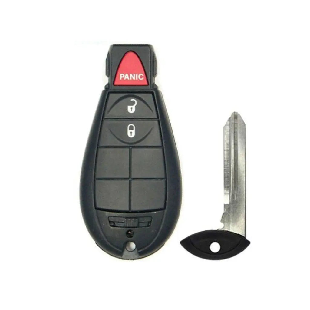 front and emergency key for 2008-2017 (Aftermarket) Remote Fobik key for Chrysler - Dodge - VW - Jeep  M3N5WY783X