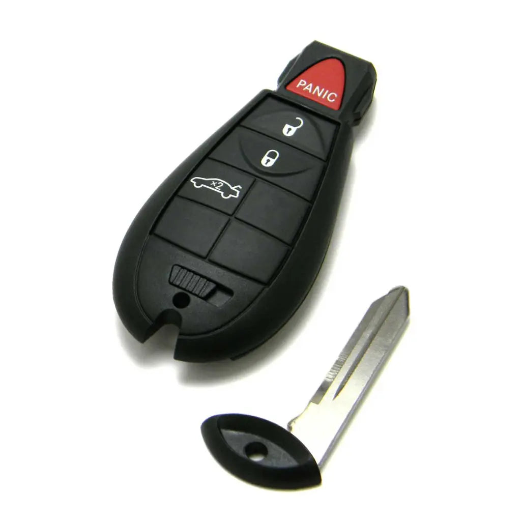 front and emergency key of 2008-2010 (OEM) Fobik Key for Chrysler 300  PN 68058346  IYZ-C01C