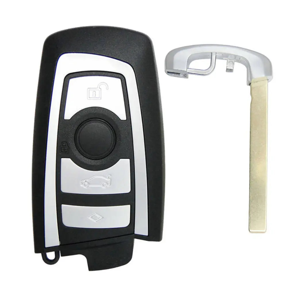 front and emergency key of 2009 - 2016 (Aftermarket) Smart Key for BMW  3 - 5 - 7 Series  YGOHUF5662