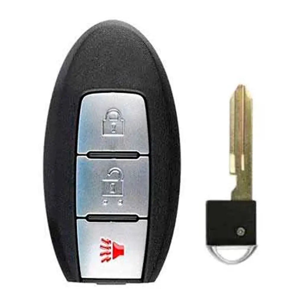 front and emergency key of 2011-2018 (Aftermarket) Smaert Key for Nissan  PN 285E3-1KM0D  CWTWB1U808