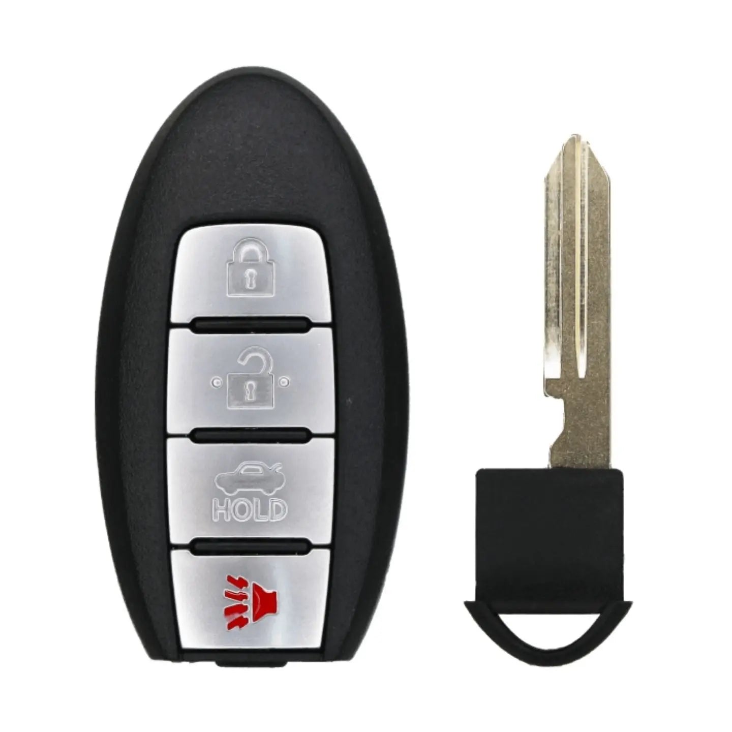 front and emergency key of 2013-2015 (Aftermarket) Smart Key for Nissan Altima - Maxima - Pathfinder  PN 285E3-9HP4B  KR5S180144014