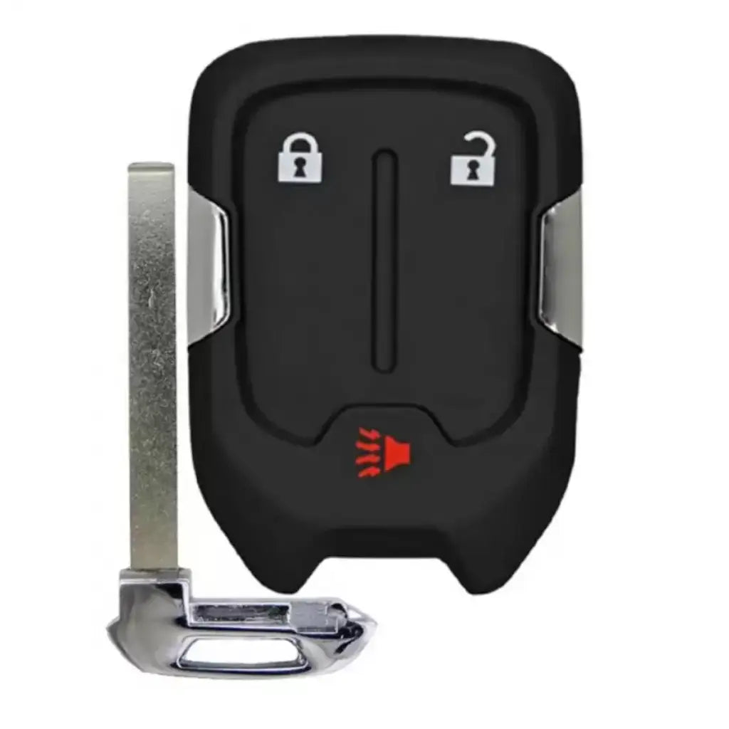 front and emergency key of 2015-2016 (Aftermarket) Smart Key for Cadillac SRX  PN 13580797  HYQ2AB