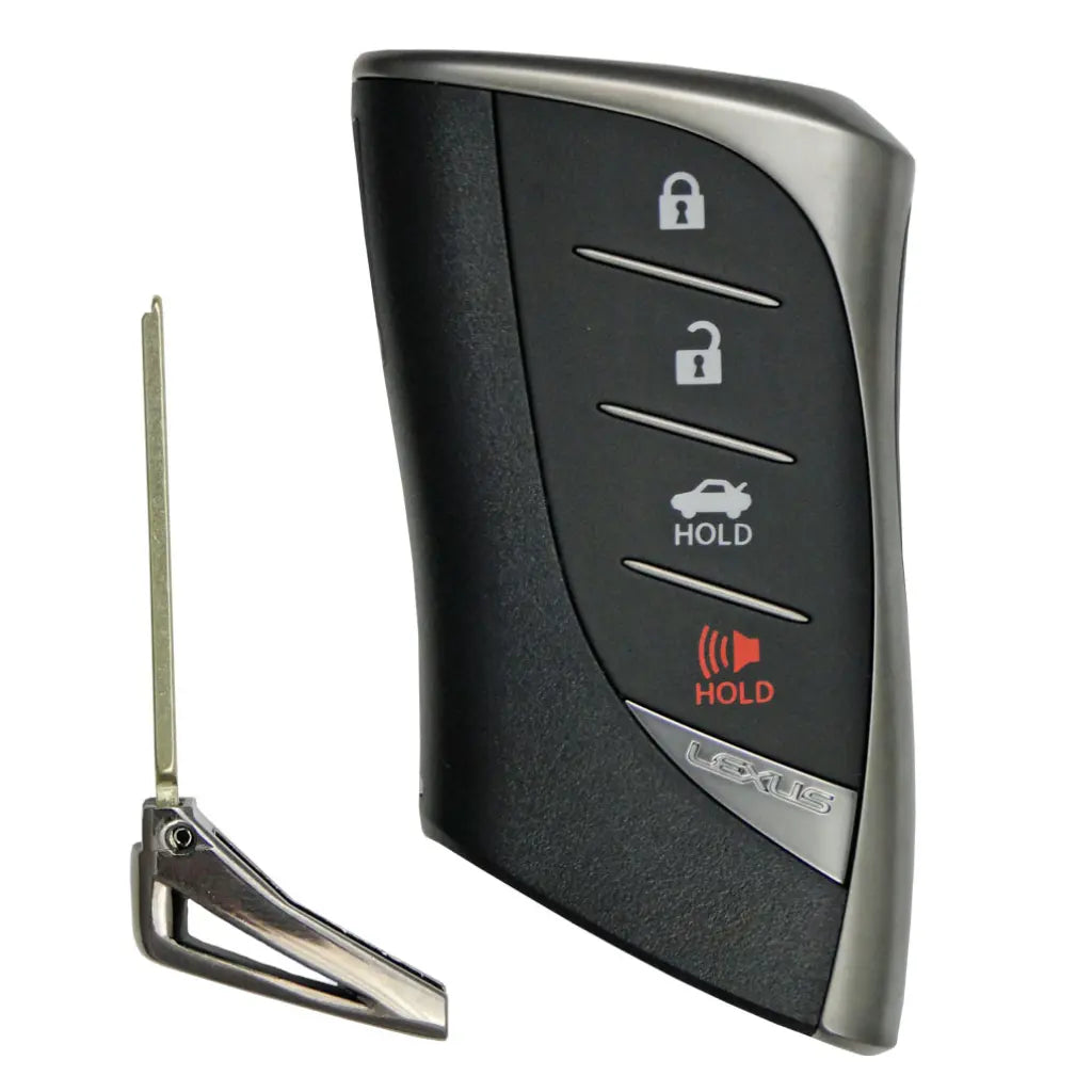 front and emergency key of 2018-2019 (OEM Refurb) Smart Key for  Lexus LS500  PN 8990H-50010  HYQ14FBF