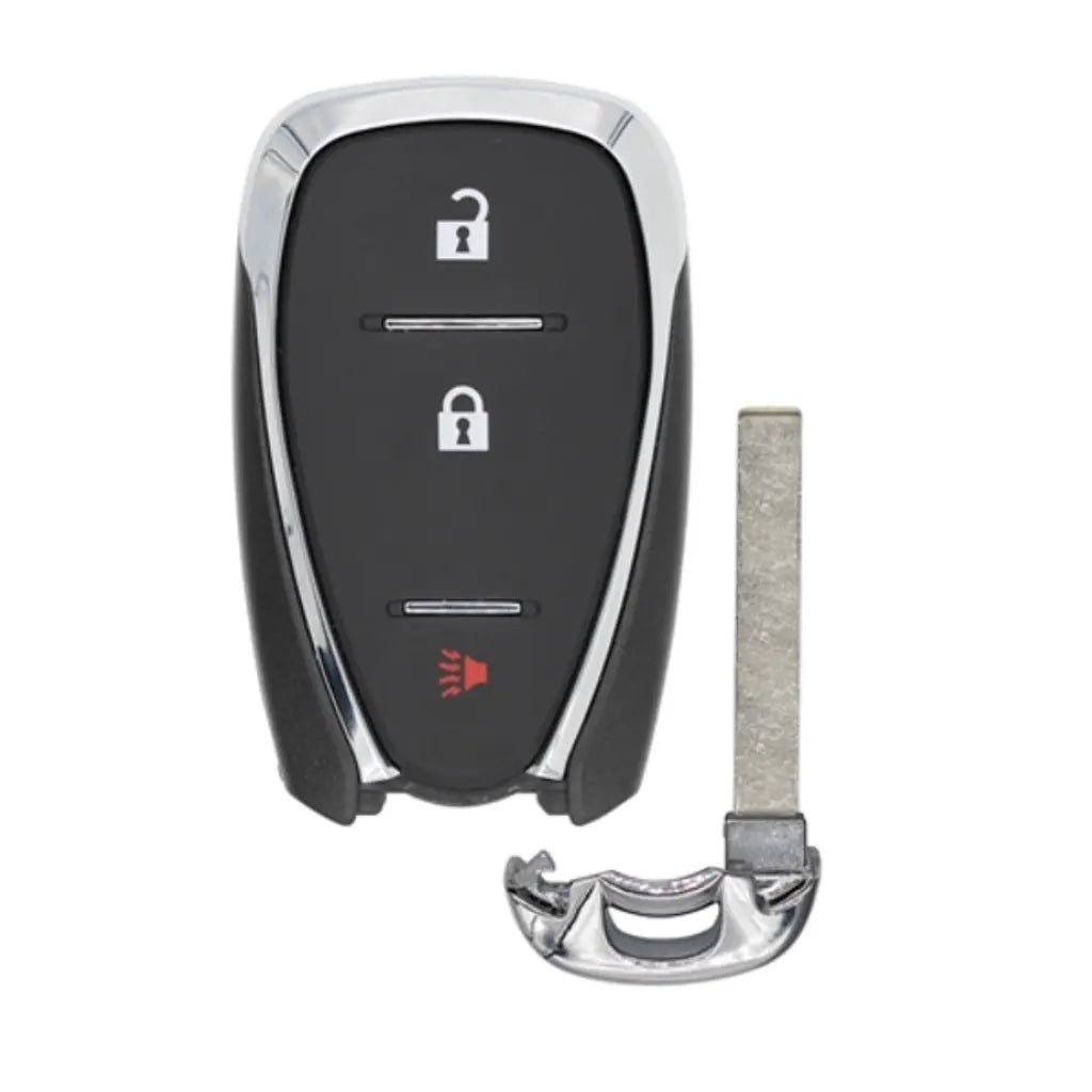 front and emergency key of 2018-2020 (OEM Refurb) Smart Key for Chevrolet Blazer - Cruze - Equinox - Traverse  PN 13519177  HYQ4EA
