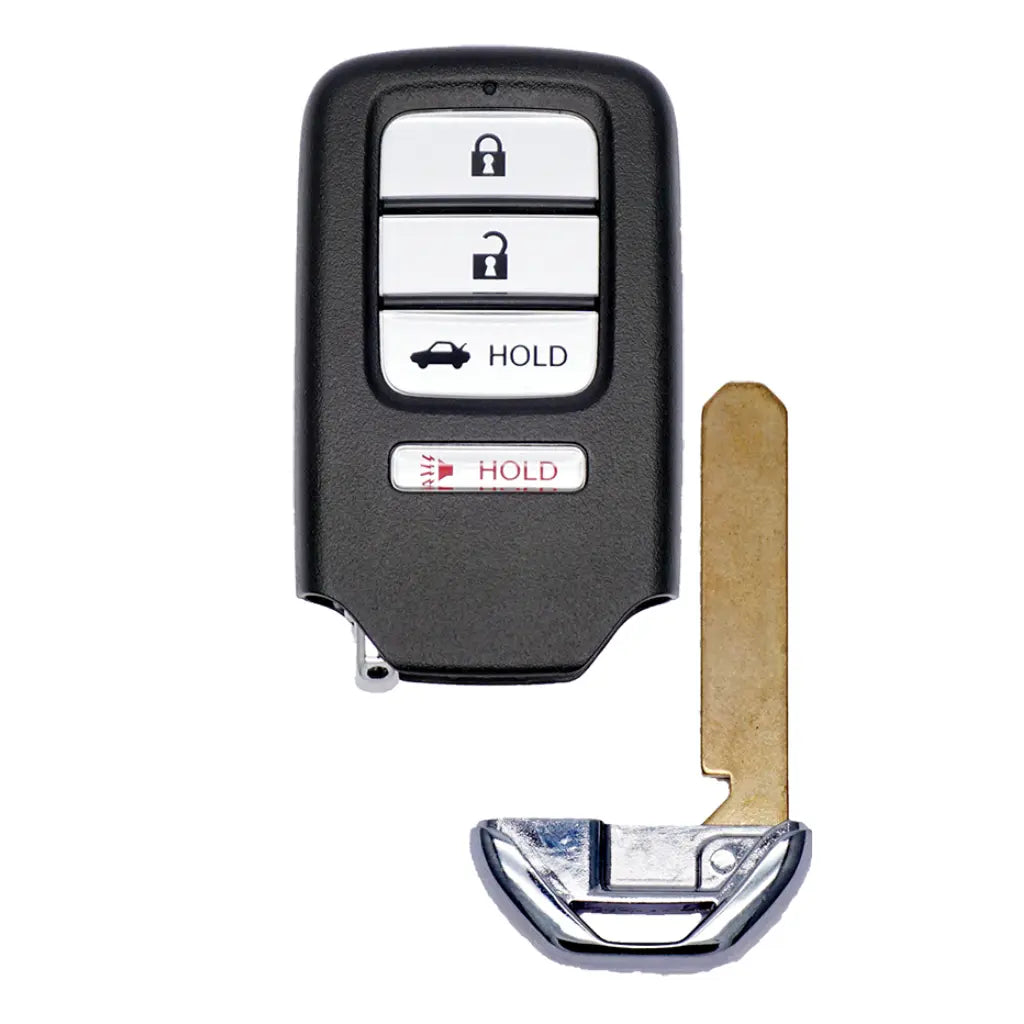front and emergency key of 2018-2022 (OEM Refurb) Smart Key for Honda Accord | PN: 72147-TVA-A11 / CWTWB1G0090