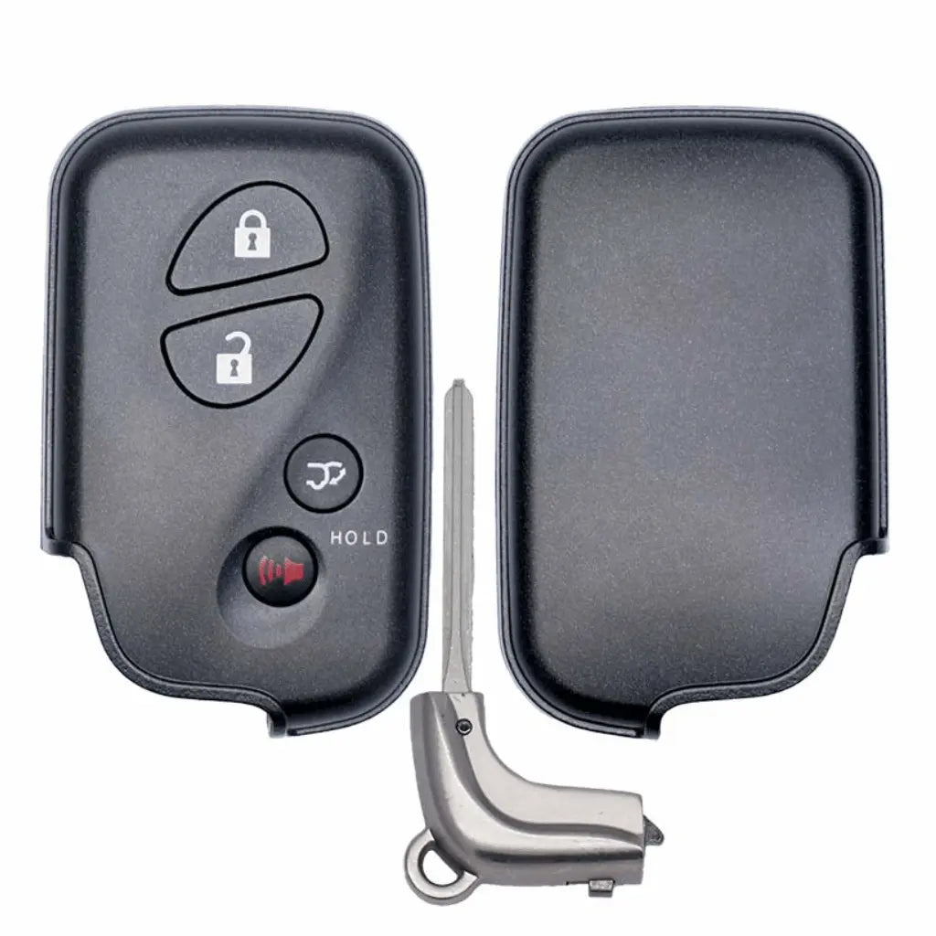  front back and emergency key  2010-2015 (Aftermarket) Smart key for Lexus RX350 - RX450H - CT200h  PN 89904-0E031  HYQ14ACX