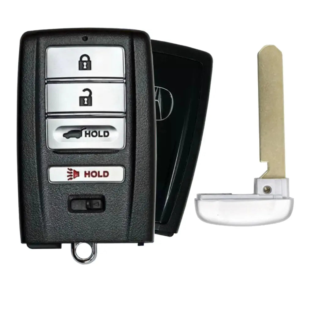 front back and emergency key 2014-2020 (OEM Refurb) Smart Key for  Acura MDX - RDX   PN 72147-TZ5-A11  KR5V1X