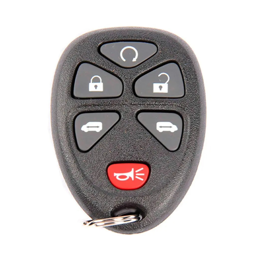 front of 2005 - 2011 (Aftermarket) Keyless Entry Remote for GM - Chevrolet  PN 15114376  KOBGT04A
