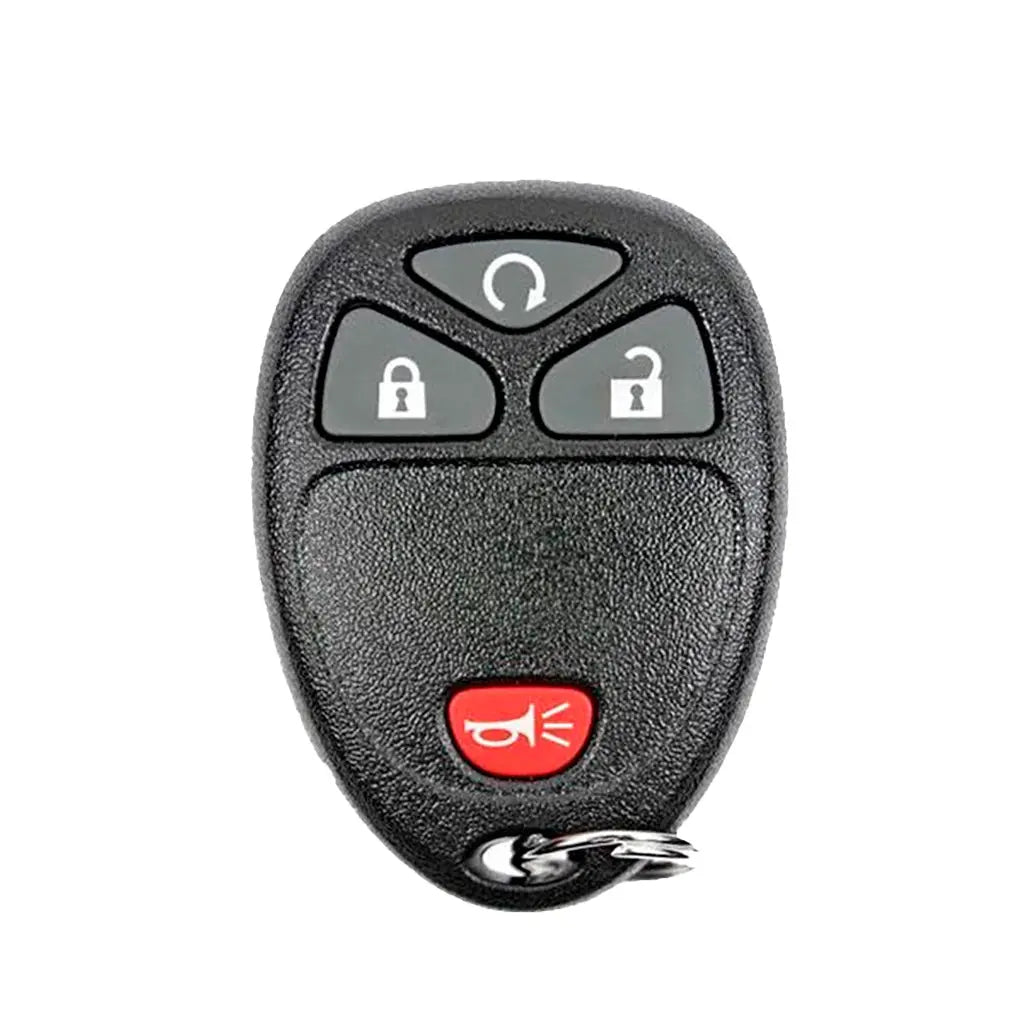 front of 2007-2021 (OEM Refurb) Keyless Entry Remote for Buick  Chevrolet  Saturn - Enclave  Tahoe  Vue  PN 5922035  OUC60221