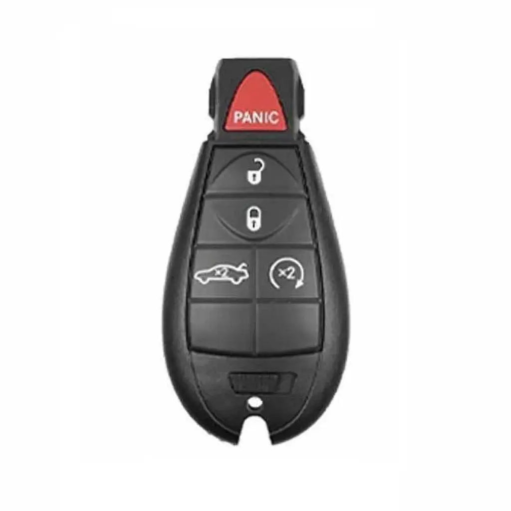 front of 2008-2013 (Aftermarket) Remote Fobik Key for Chrysler  Dodge  Jeep  PN 68058348AA  M3N5WY783X