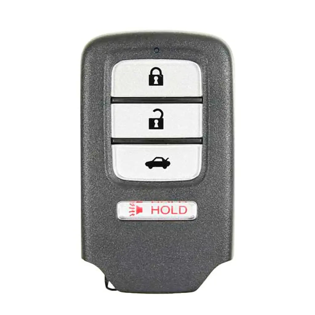 front of 2013-2015 (Aftermarket) Smart key for  Honda Accord -  Civic   PN 72147-T2A-A01  ACJ932HK1210A