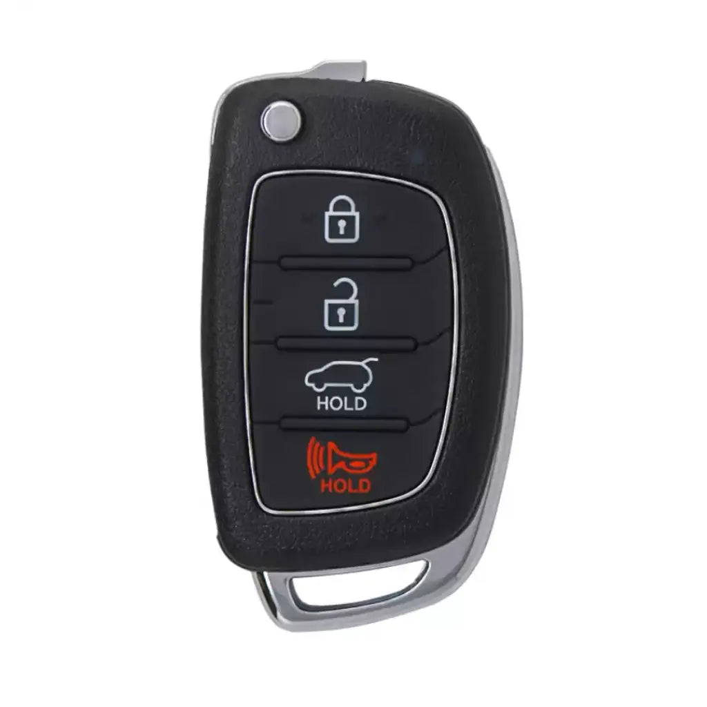 front of 2013-2016 (OEM) Remote Flip Key for Hyundai Santa Fe | PN: 95430-4Z100 / TQ8RKE3F04