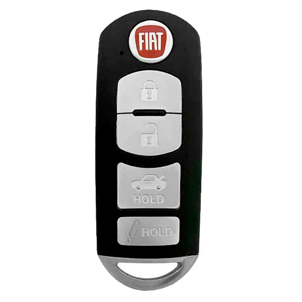 front of 2015-2017 (OEM Refurb) Smart Key for  Fiat 124 Spider  PN RLVMISK11-0705  WAZSKE13D01