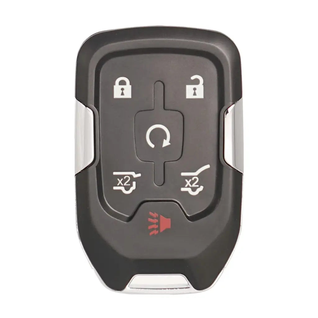 front of 2015-2019 (Aftermarket) Smart Key for  GMC  Chevrolet Yukon - Tahoe  PN 13580804  HYQ1AA