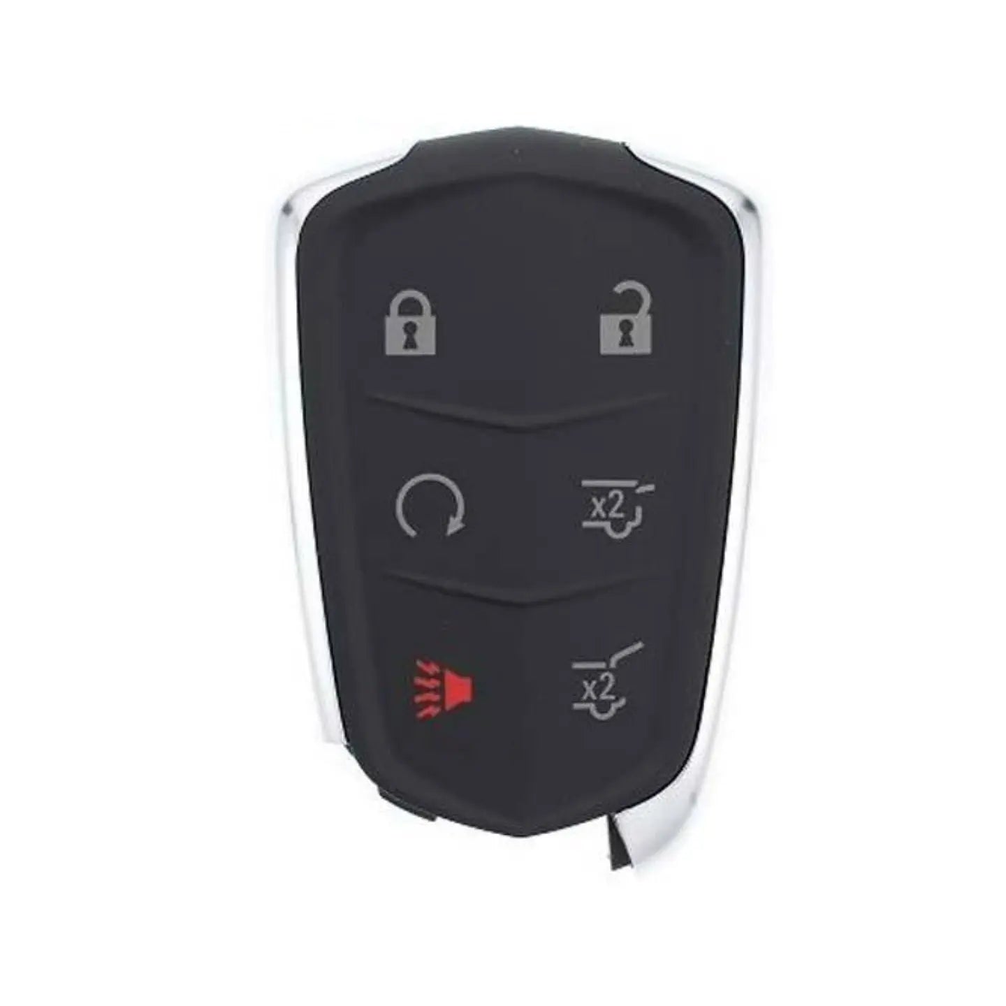 front of 2015-2019 (Aftermarket) Smart key for  Cadillac Escalade  PN 13598512  HYQ2EB