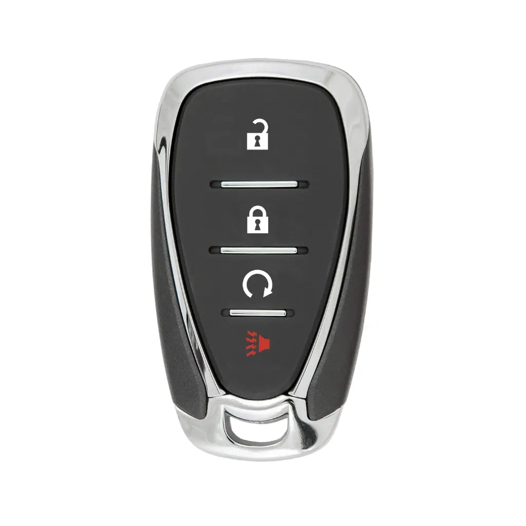 front of 2016-2022 (OEM Refurb) Smart Key for Chevrolet Bolt - Volt - Equinox - Trax - Sonic  PN 1358572213529664, 13508767  HYQ4AA