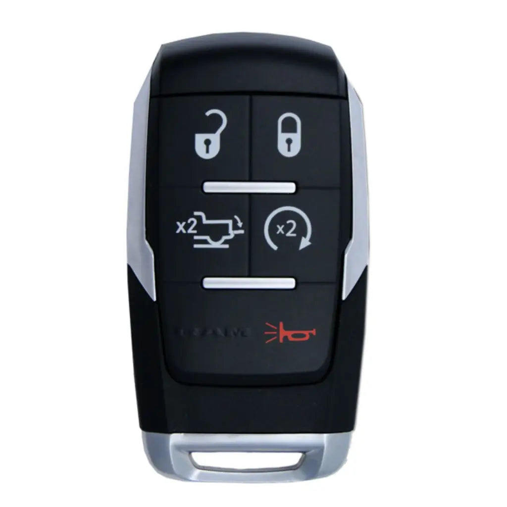 front of 2019-2021 (OEM Refurb) Smart Key for Dodge Ram | PN: 68375456AB / GQ4-76T